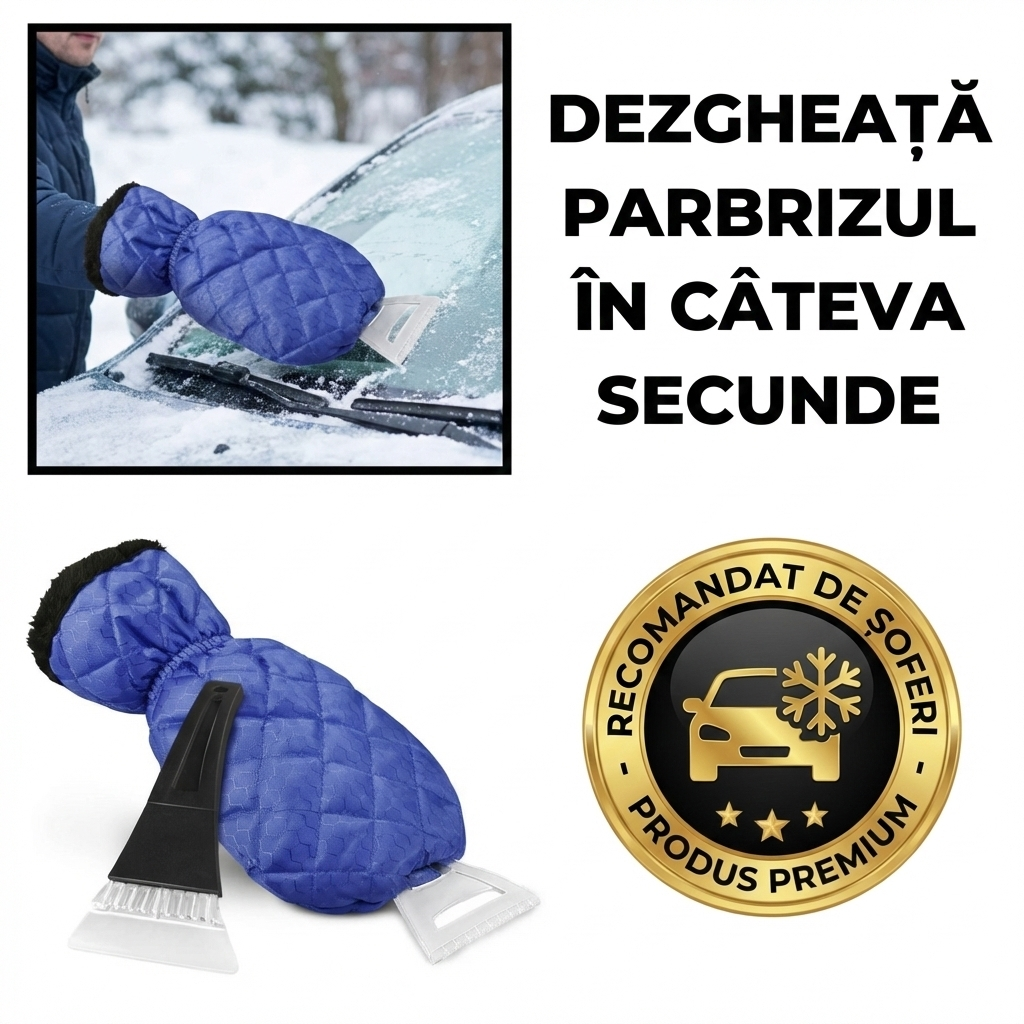 Racletă Dezghețare Parbriz Ice Scraper™
