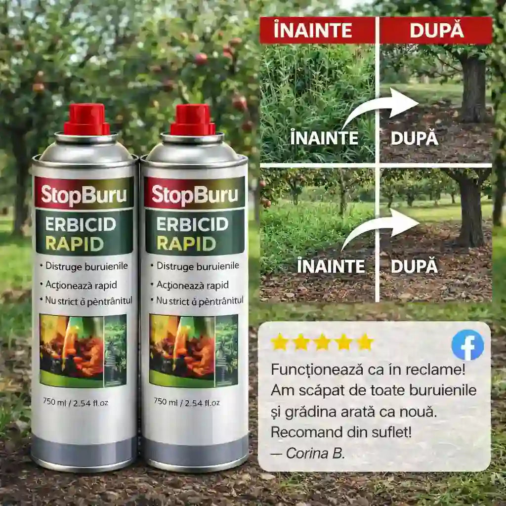 Erbicid Profesional Natural StopBuru™