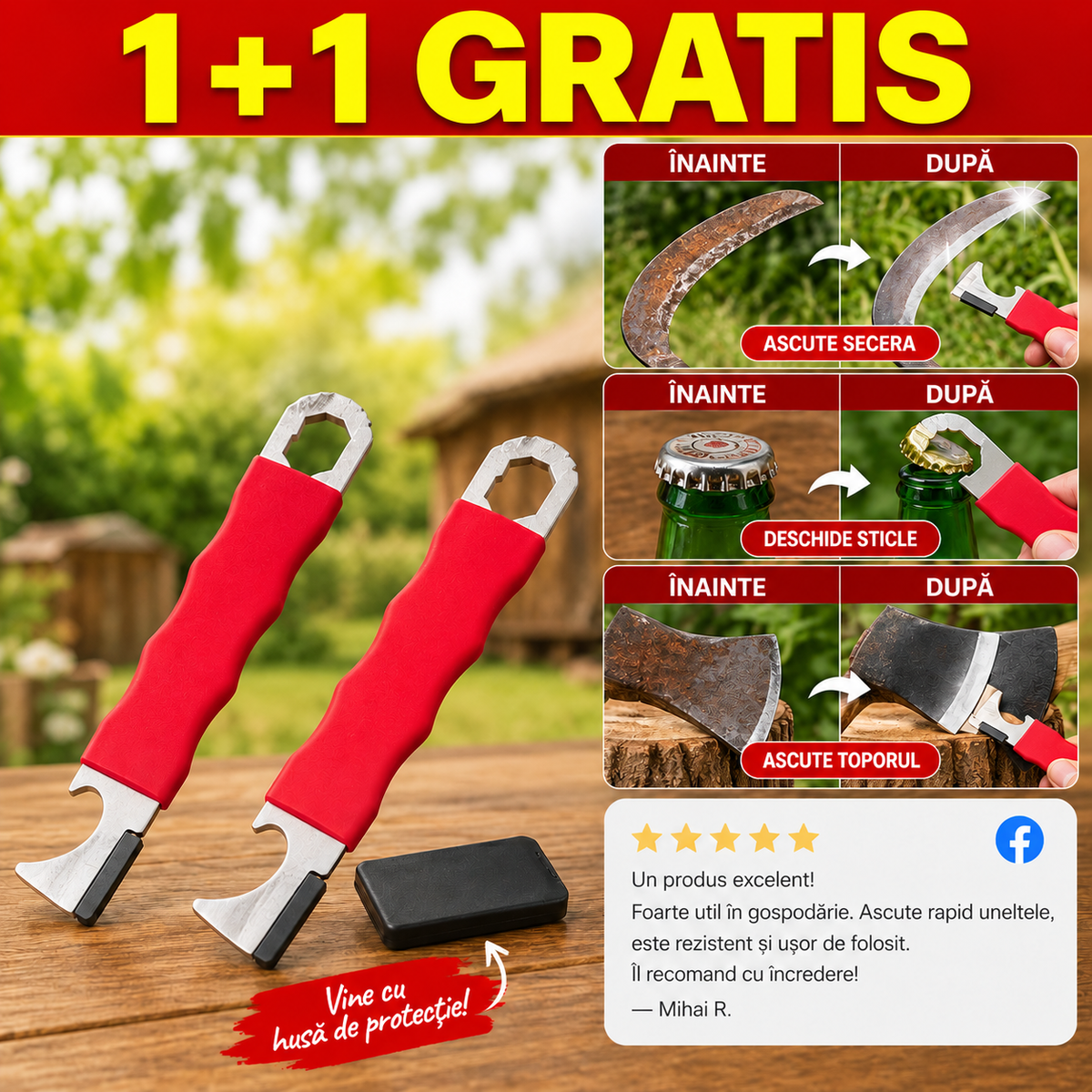 Ascuțitor Multifuncțional SharpMaster™ - 1+1 GRATIS