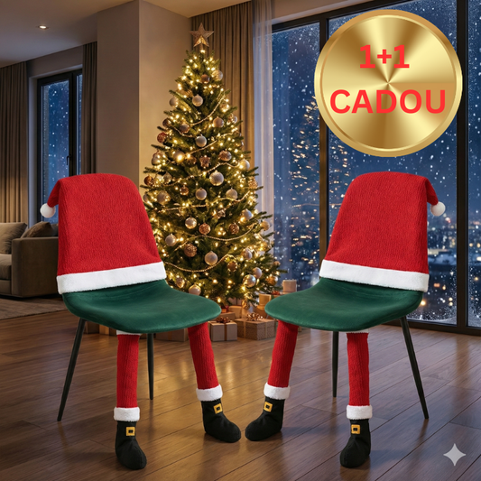 Set Huse Decorative Pentru Crǎciun ChairSanta™️