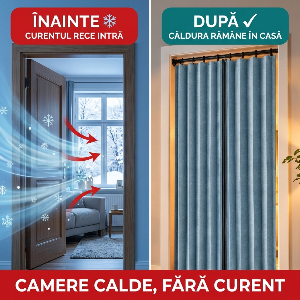 Perdea AntiCurent înainte și după