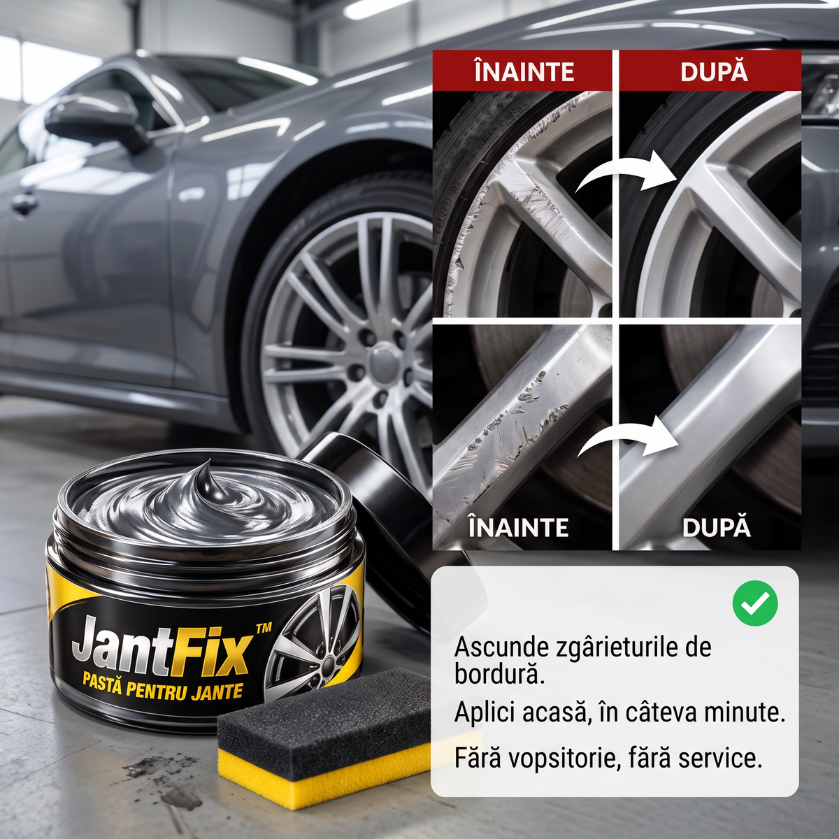 Pastă Reparatoare pentru Jante JantFix™