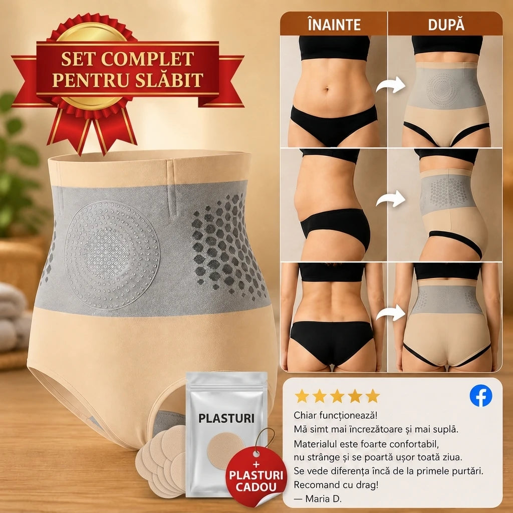 SET complet SlimMoringa cu plasturi cadou